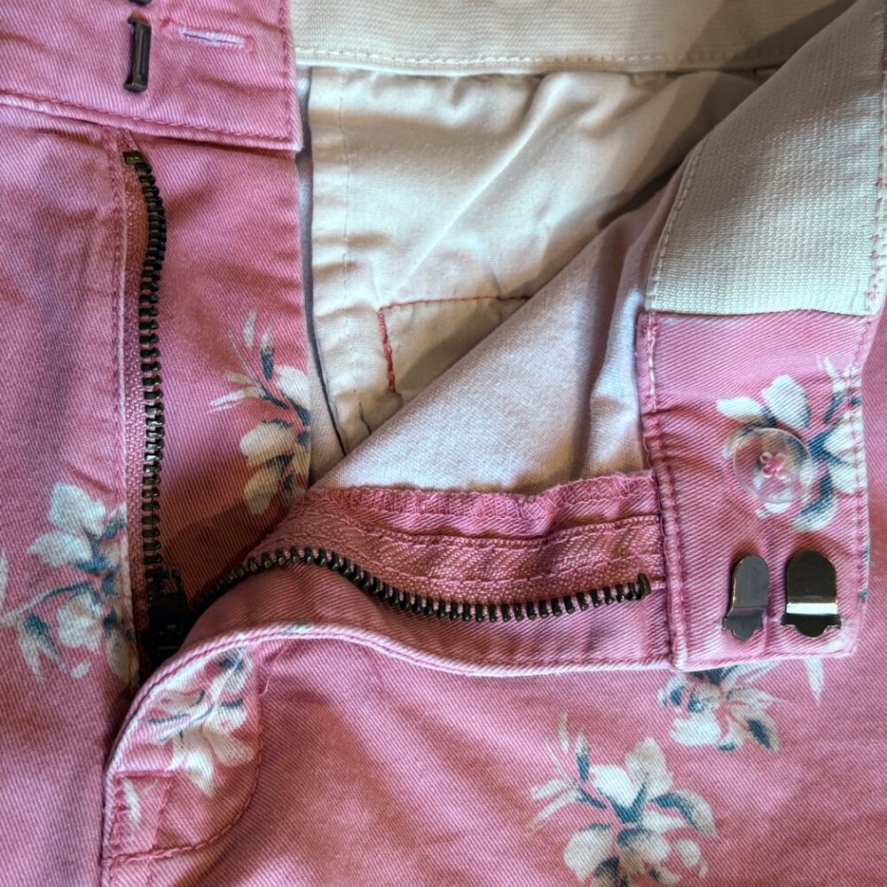 Lane Bryant Shorts Pink w/ Flowers - Picture 4 of 5
